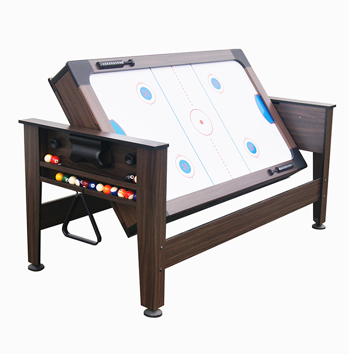 Mako Mania 6ft Pool and Air Hockey Table Mahogany - Image 8