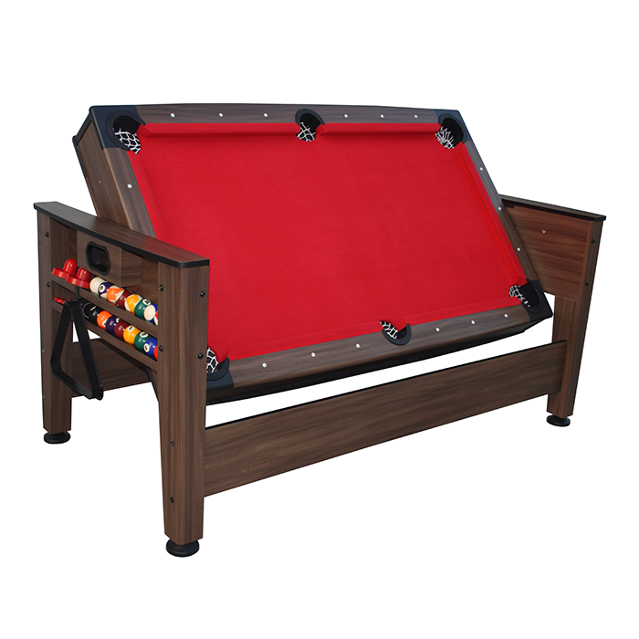 Mako Mania 6ft Pool and Air Hockey Table Mahogany - Image 10