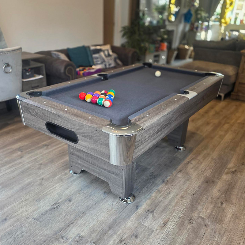 Mako Atlantic 7ft Slate Bed Pool Table