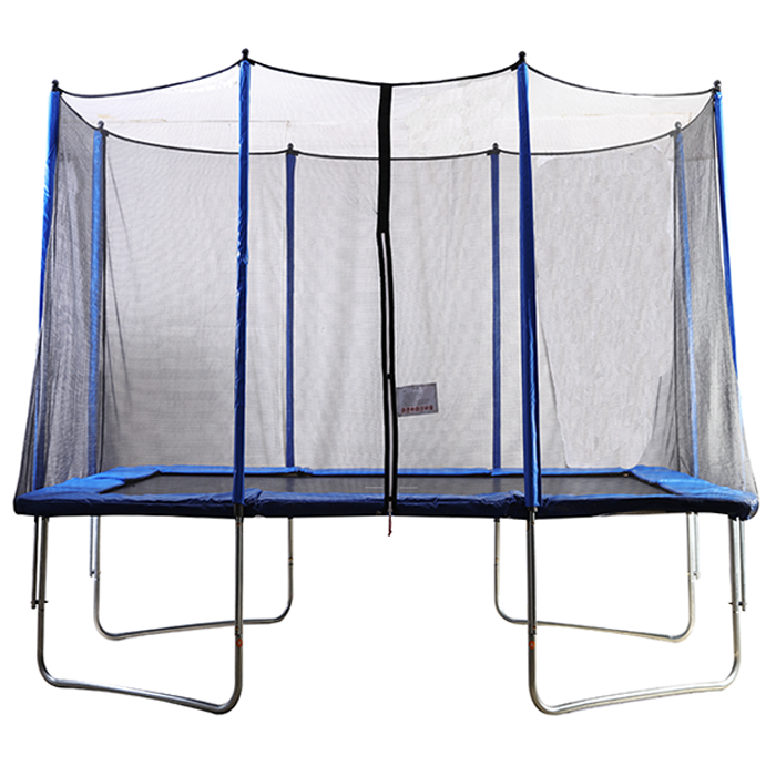 7.5x10ft Rectangular Trampoline with Safety Enclosure