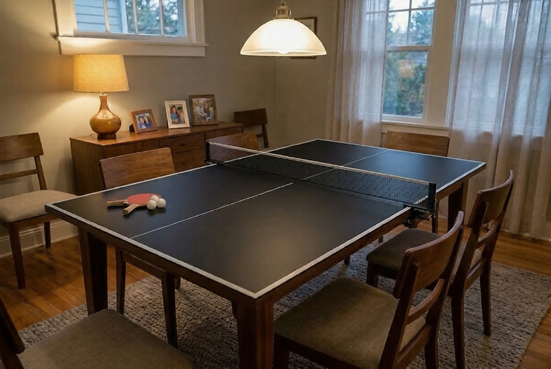 Air League Table Tennis Table Conversion Top – Black - Image 3