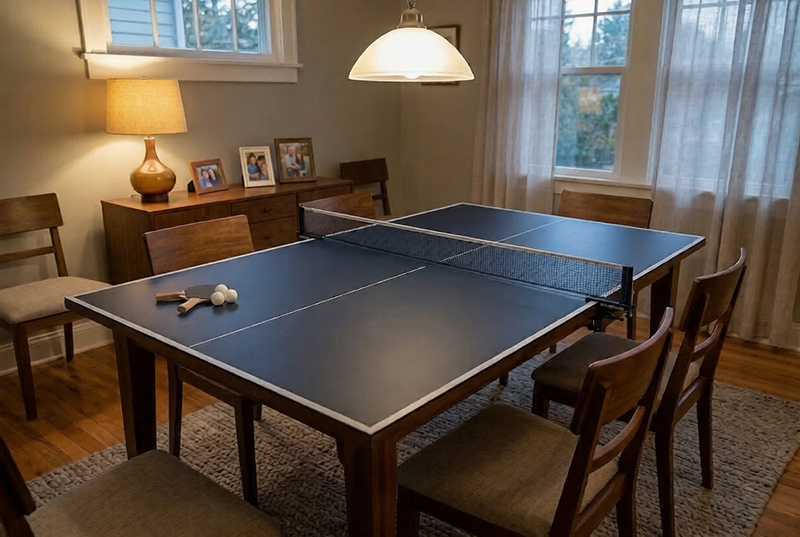 Air League Table Tennis Table Conversion Top – Blue - Image 3
